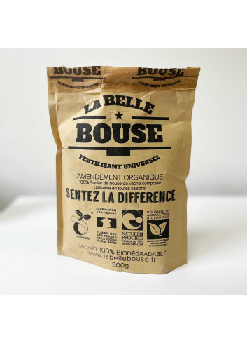 Fumier déshydraté pour un engrais 100% naturel - 500 gr