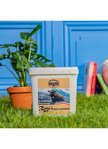 Fumier déshydraté pour un engrais 100% naturel - 3 kg